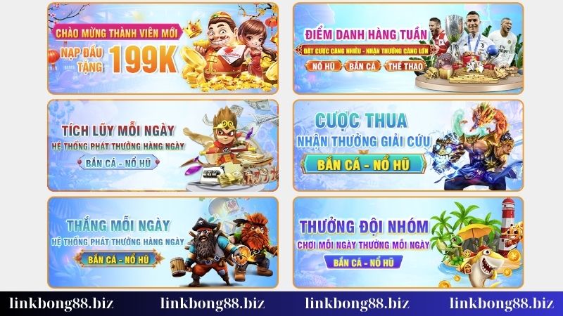 Khuyến mãi Bong88 - Cập nhật ưu đãi mới nhất hôm nay! 2 Một số các khuyến mãi Bong88 nổi bật